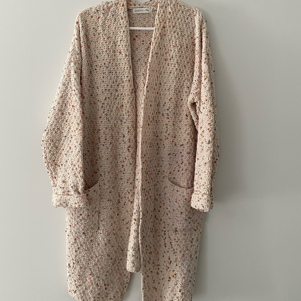 Beautiful Boutique Brand Scarlett Ellie Cream Sweater